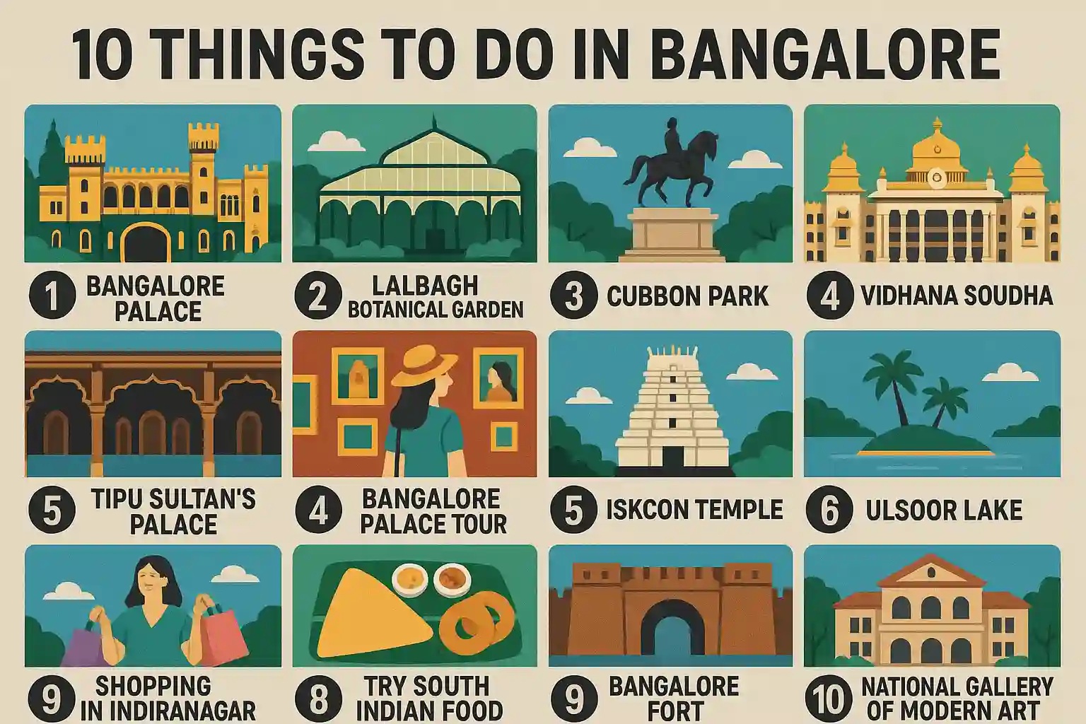 10 Things to Do in Bangalore