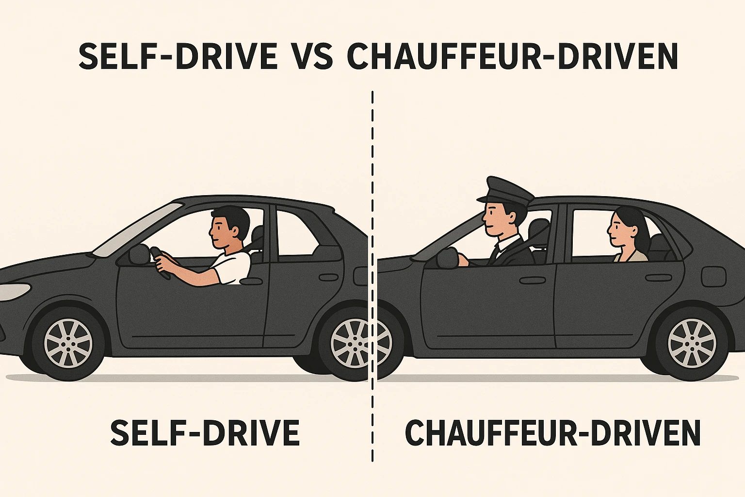 Car Rental with Driver vs Self-Drive in India – Which is Really Better?