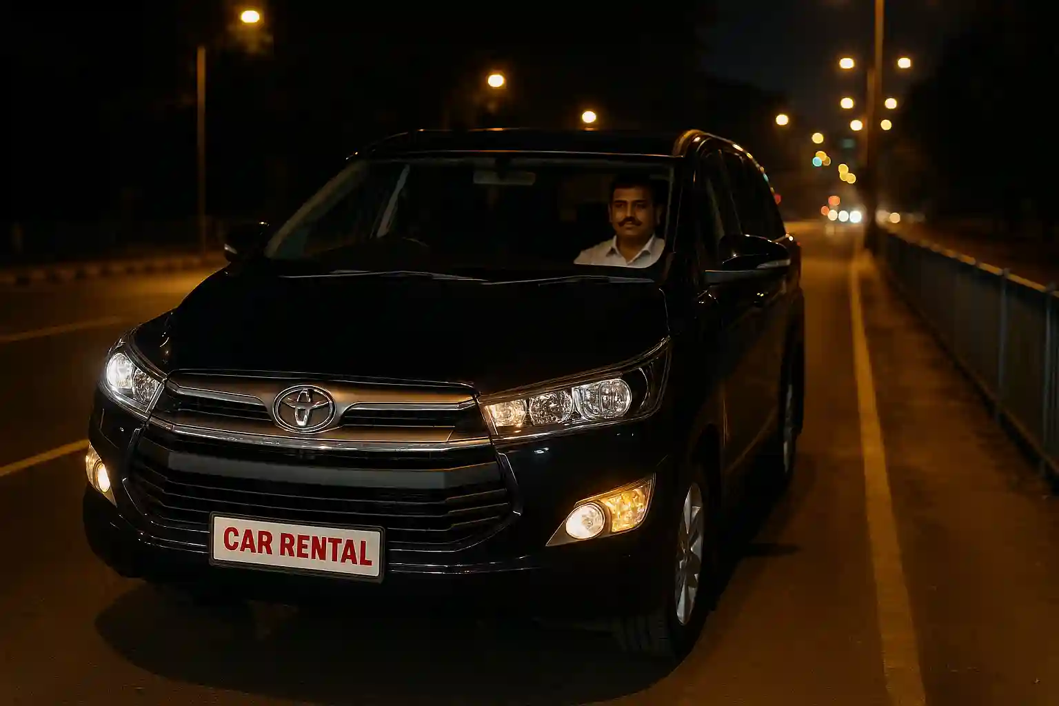 Night Car Rental Mumbai with Driver