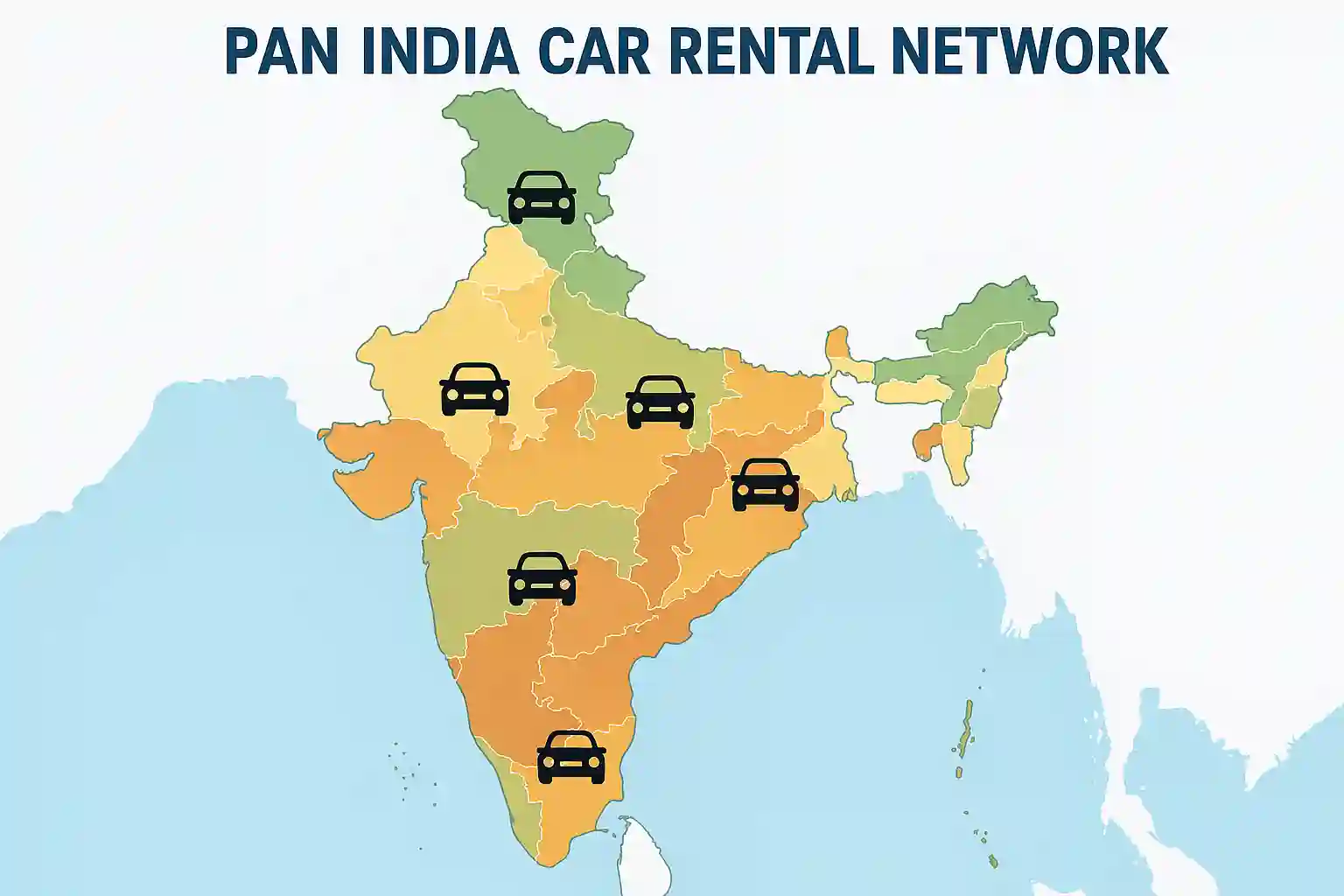 Pan-India Chauffeur Network: Cities We Cover in 2025